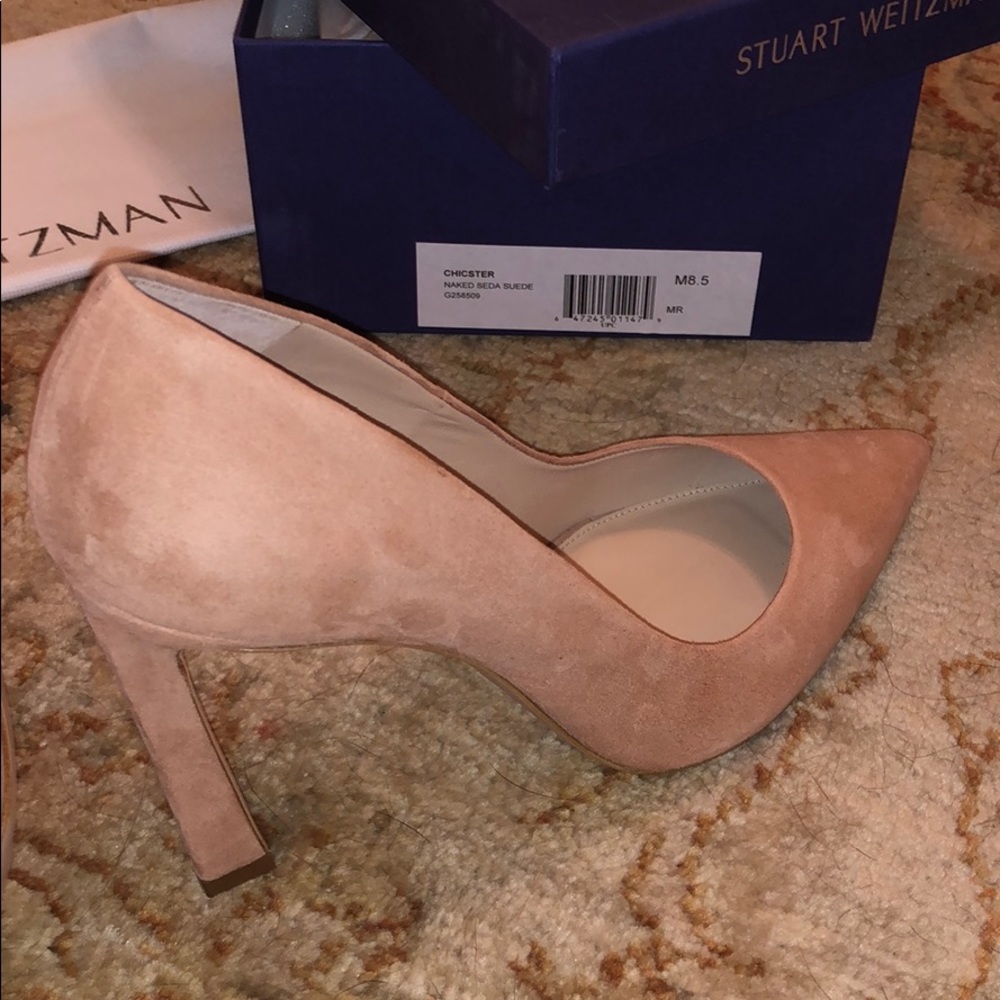 Stuart Weitzman Suede Heels